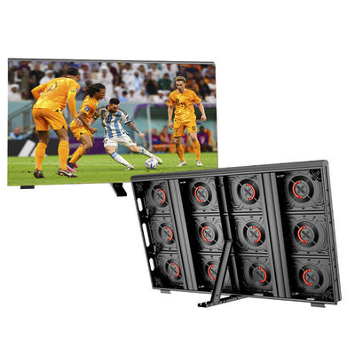 เสาเหล็กหรืออลูมิเนียมกระเป๋ากระเป๋า LED สเตเดี้ยมด้วยความสว่าง 5000-8000cd / M2