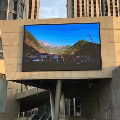 10000Dots/M2 Outdoor Led Panel Display, Commercial Led Display Full Color OEM รายการที่นําเสนอ