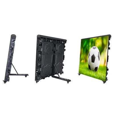 P10 สนามกีฬากลางแจ้ง สนามการแข่งขัน ขอบเขตจอ LED 960x960mm สําหรับการโฆษณา