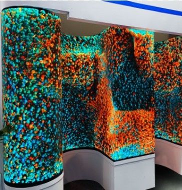 โมดูลแผง LED แบบโค้งงอได้ ขนาด 320*160 มม. และอายุการใช้งาน 100,000 ชั่วโมง สำหรับการใช้งานที่หลากหลาย